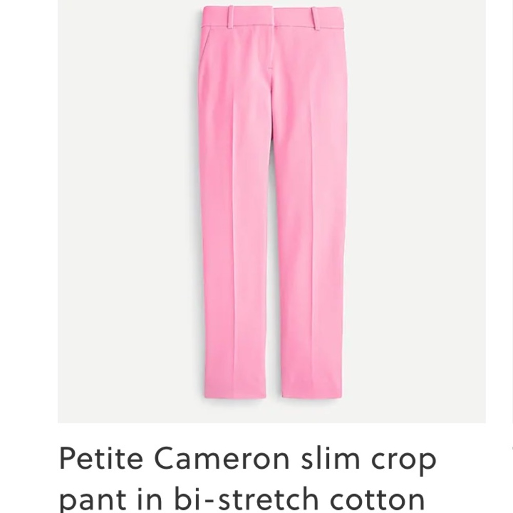 J crew 10 petite cropped pants - NEVER WORN